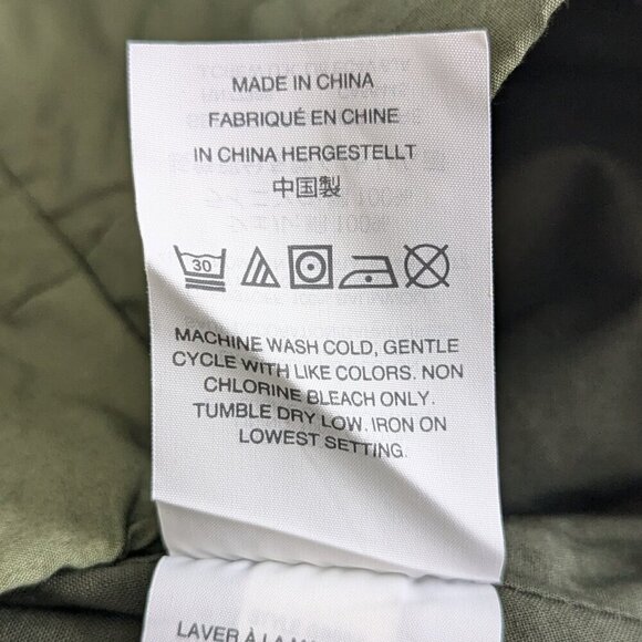 J. Crew Skirt Size 4 Olive Green Mini Embroidered Floral Tie-Waist NWT G9054 - Picture 16 of 16